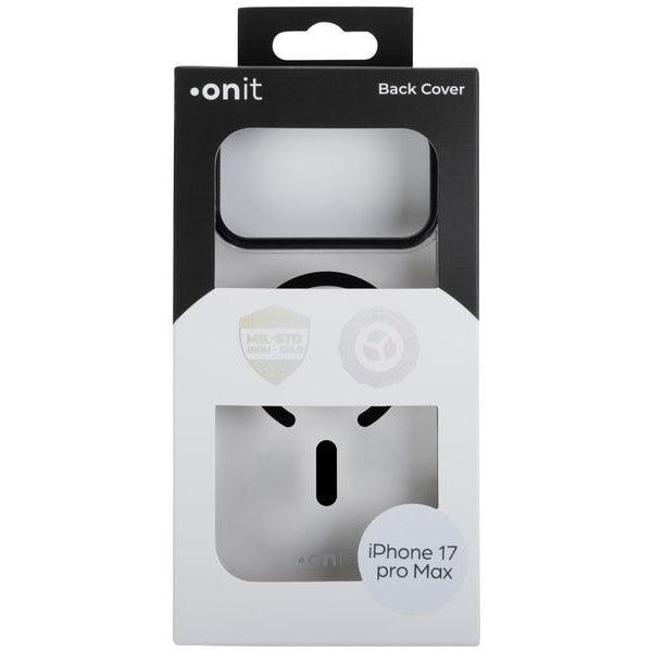 Back Cover Armorix iPhone 17 Pro Max Schwarz transparent