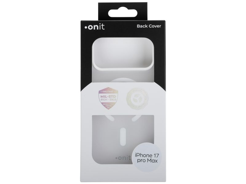 Back Cover Armorix iPhone 17 Pro Max Weiss matt