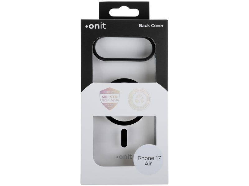 Back Cover Armorix iPhone Air Schwarz transparent