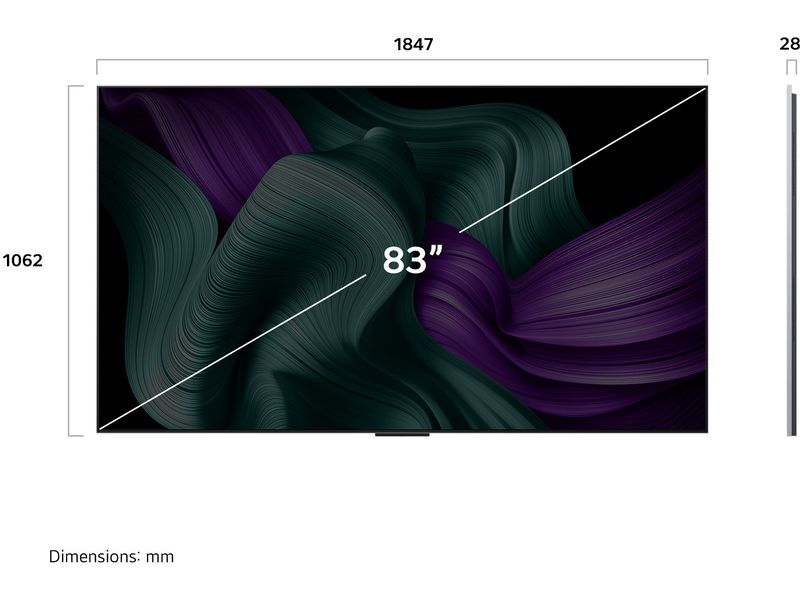 LG TV OLED 83M59 LA 83", 3840 x 2160 (Ultra HD 4K), OLED
