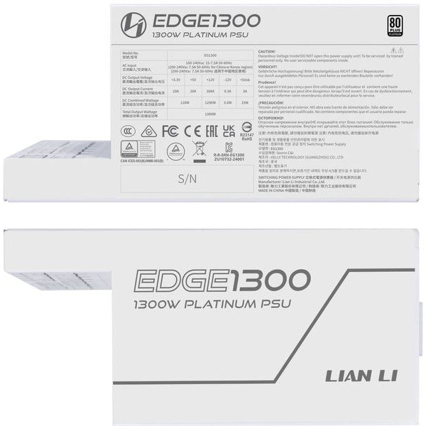 Lian Li Netzteil EDGE EG1300 80 PLUS Platinum 1300 W