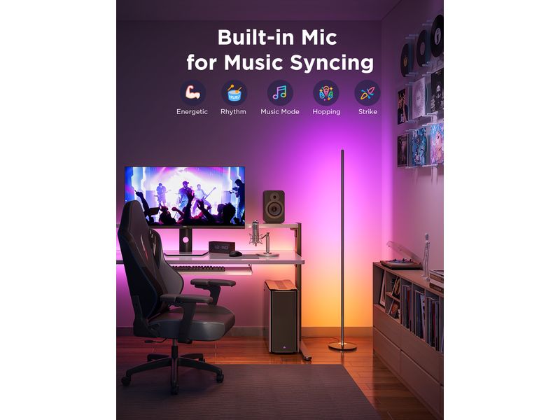 Govee Stehleuchte Govee RGBICW mit Matter