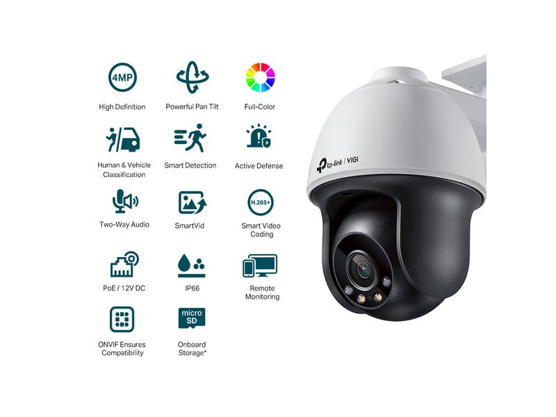 TP-Link Netzwerkkamera VIGI C540 4 MP 30 fps