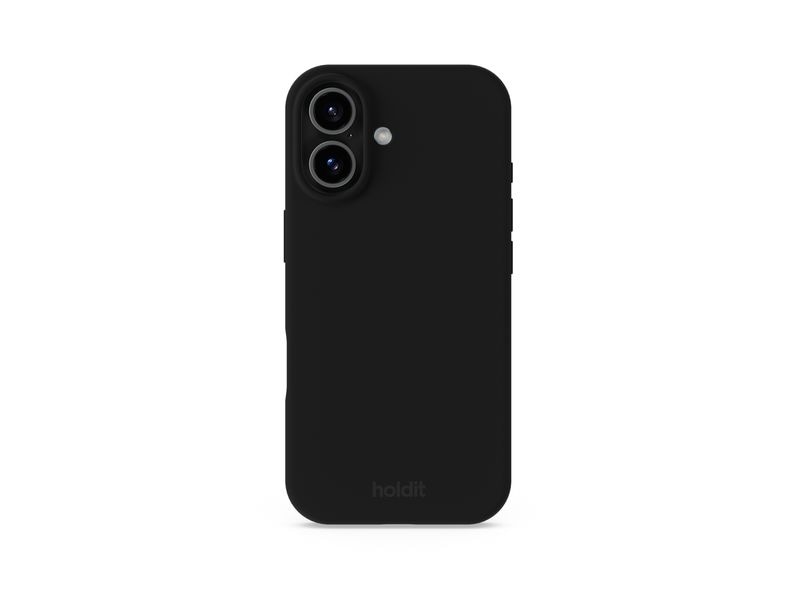 Holdit Back Cover Silicone iPhone 17 Schwarz
