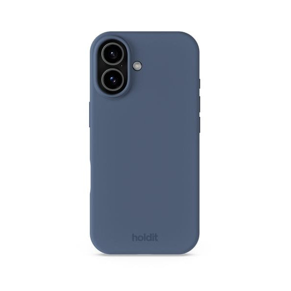Holdit Back Cover Silicone iPhone 17 Blau