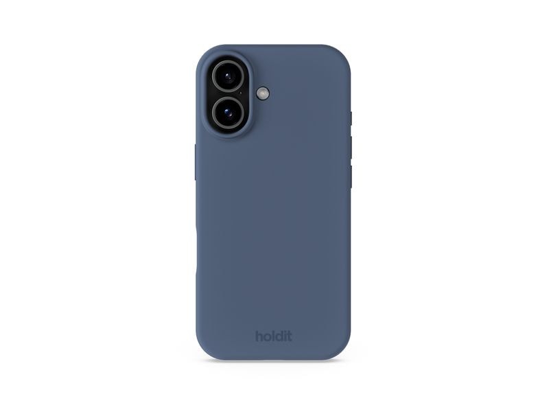 Holdit Back Cover Silicone iPhone 17 Blau