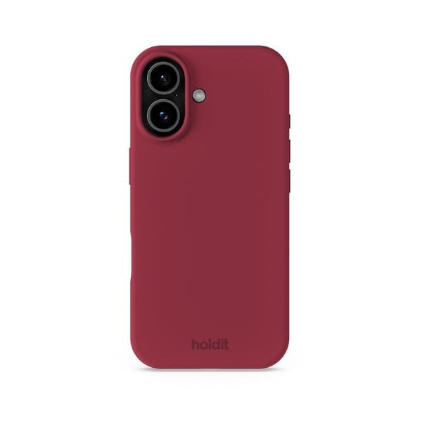 Holdit Back Cover Silicone iPhone 17 Rot
