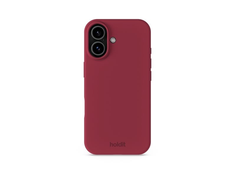 Holdit Back Cover Silicone iPhone 17 Rot
