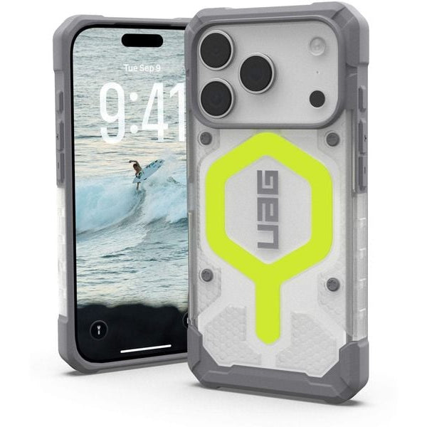 UAG Back Cover Pathfinder MS iPhone 17 Pro Active Neon