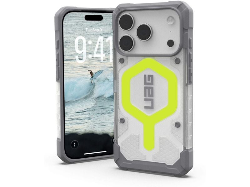 UAG Back Cover Pathfinder MS iPhone 17 Pro Active Neon