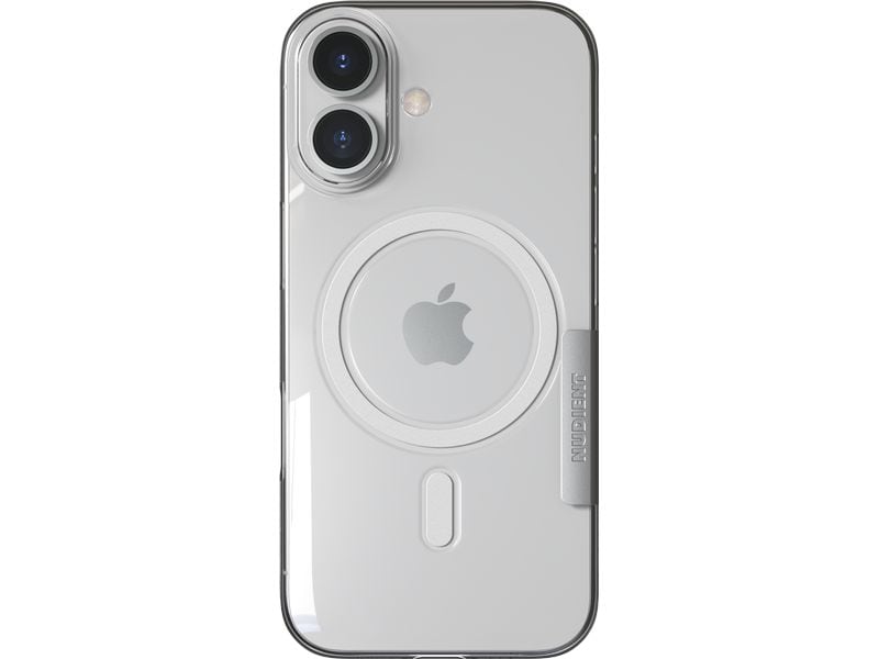 Nudient Back Cover Thin Case MagSafe iPhone 17 Transparent