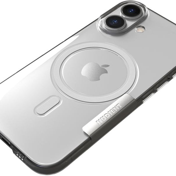 Nudient Back Cover Thin Case MagSafe iPhone 17 Transparent