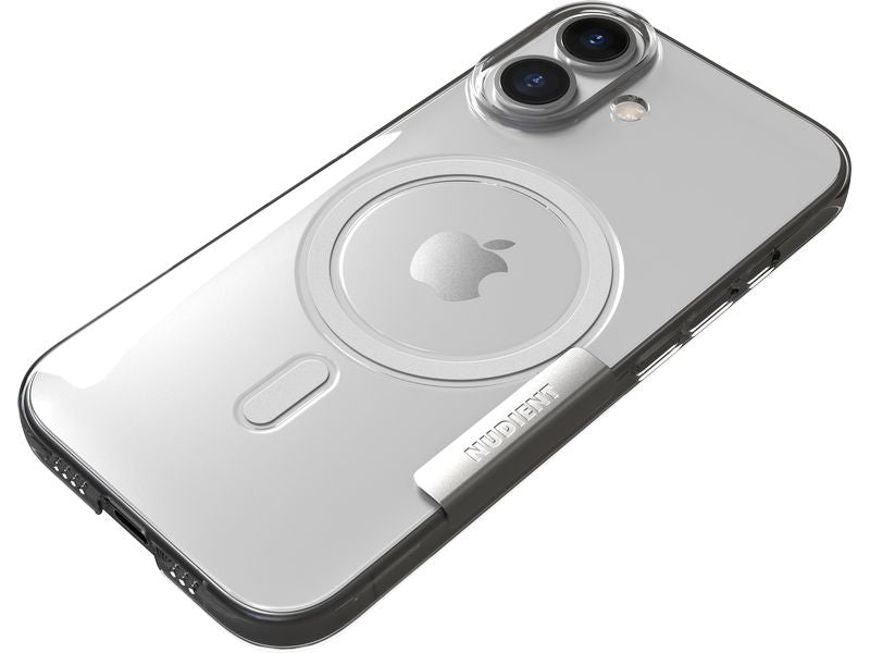 Nudient Back Cover Thin Case MagSafe iPhone 17 Transparent