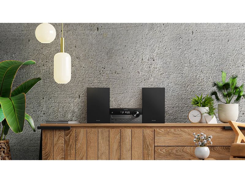 Philips Micro-HiFi Anlage TAM4505M2/12 Schwarz