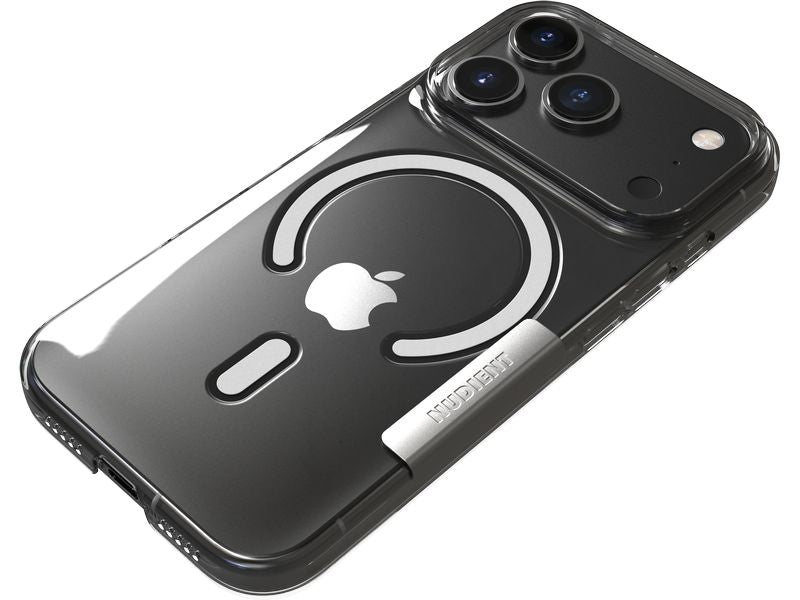 Nudient Back Cover Thin MagSafe iPhone 17 Pro Transparent