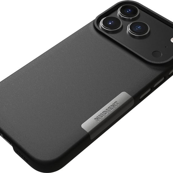 Nudient Back Cover Thin MagSafe iPhone 17 Pro Ink Black