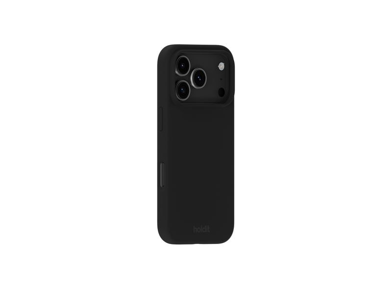 Holdit Back Cover Silicone iPhone 17 Pro Max Schwarz