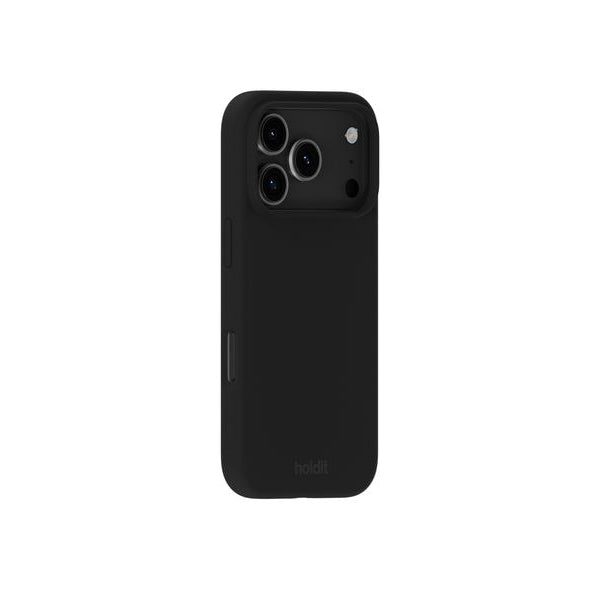 Holdit Back Cover Silicone iPhone 17 Pro Schwarz