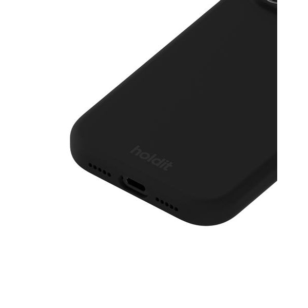 Holdit Back Cover Silicone iPhone 17 Pro Schwarz