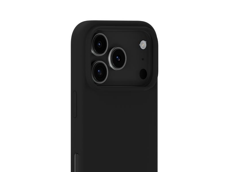 Holdit Back Cover Silicone iPhone 17 Pro Schwarz