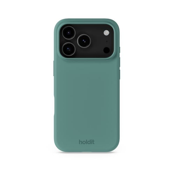 Holdit Back Cover Silicone iPhone 17 Pro Grün