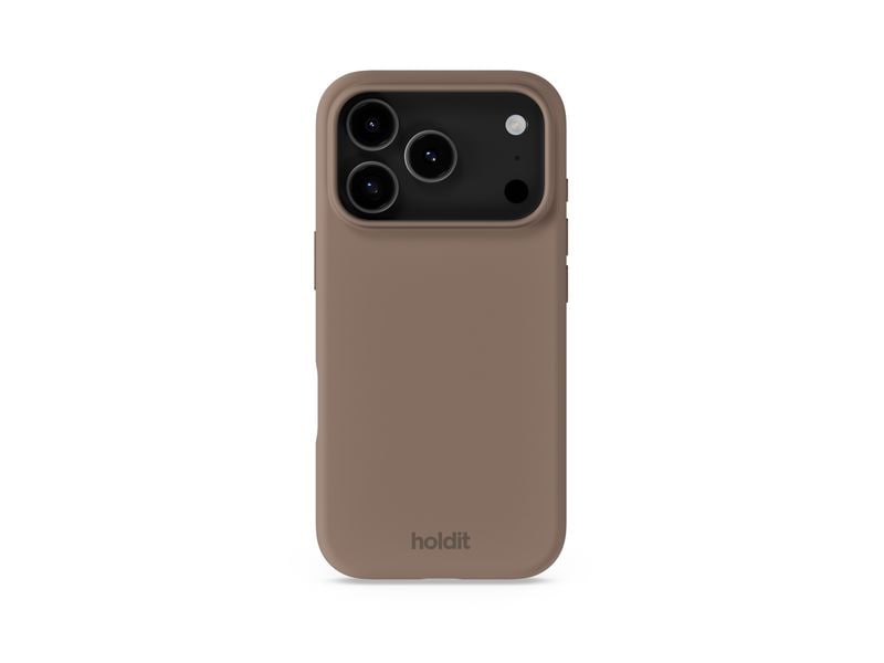Holdit Back Cover Silicone iPhone 17 Pro Braun