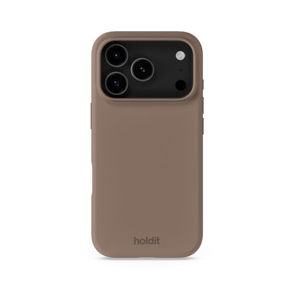 Holdit Back Cover Silicone iPhone 17 Pro Max Braun