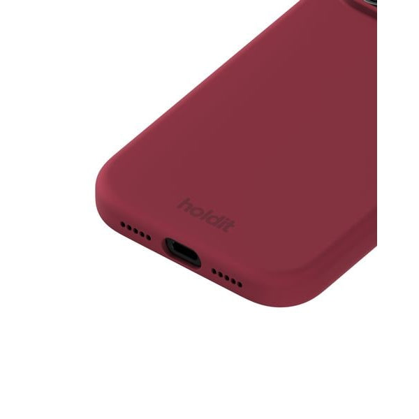 Holdit Back Cover Silicone iPhone 17 Pro Rot