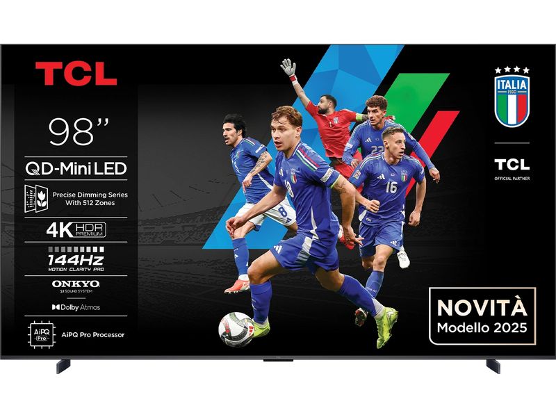 TCL TV 98C6K 98", 3840 x 2160 (Ultra HD 4K), QLED