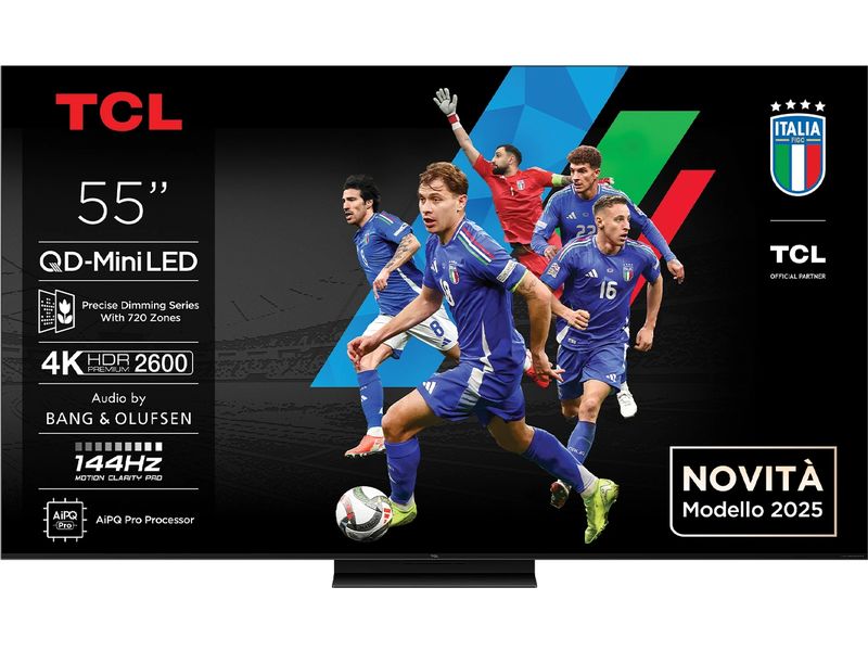 TCL TV 55C7K 55", 3840 x 2160 (Ultra HD 4K), QLED