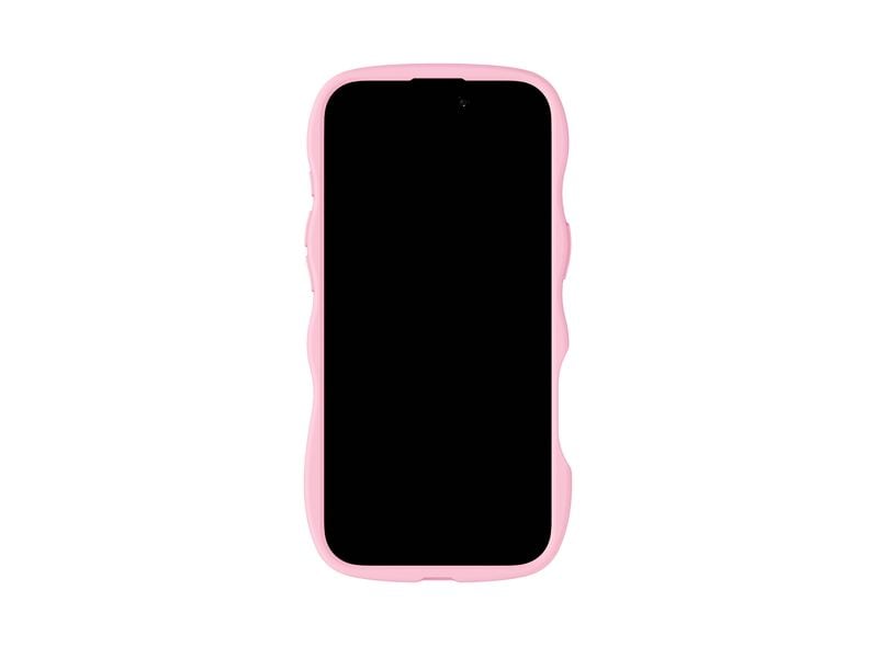 Holdit Back Cover Wavy iPhone Air Pink/Transparent