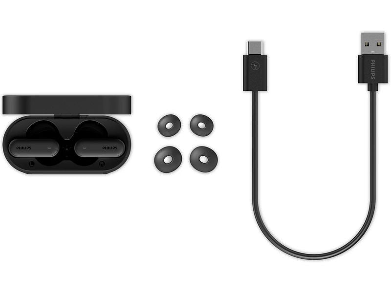 Philips True Wireless In-Ear-Kopfhörer TAT6000BK/00 Schwarz