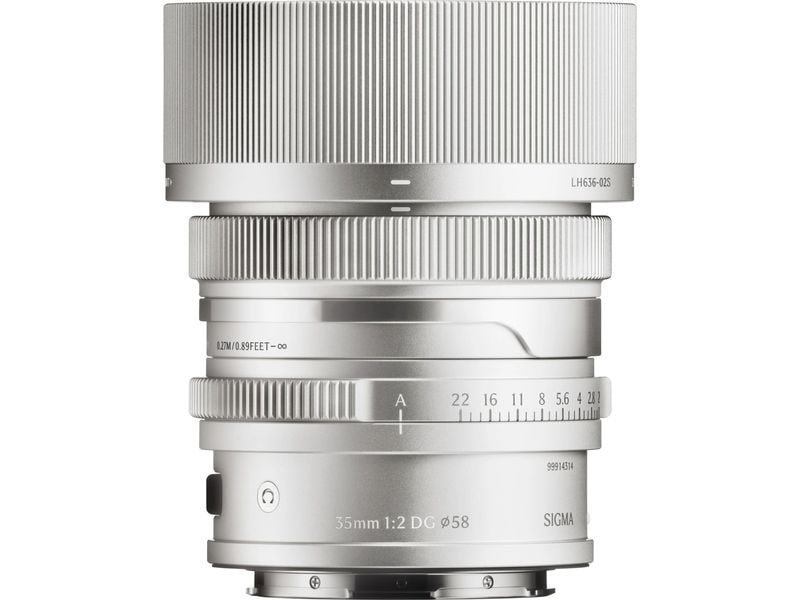 Sigma Festbrennweite 35mm F/2.0 DG Contemporary Silber – L-Mount