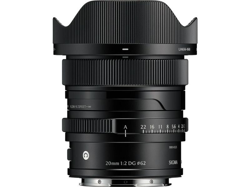 Sigma Festbrennweite 20mm F/2.0 DG Contemporary Schwarz – L-Mount
