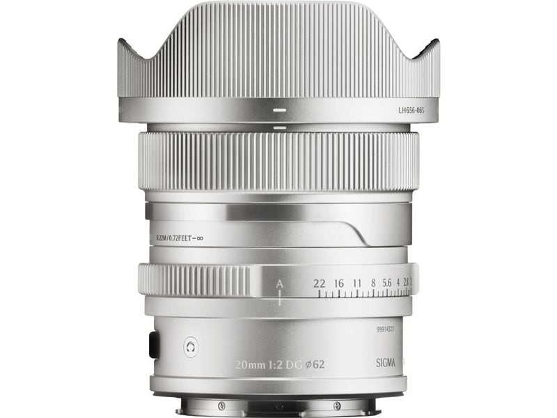 Sigma Festbrennweite 20mm F/2.0 DG Contemporary Silver – L-Mount