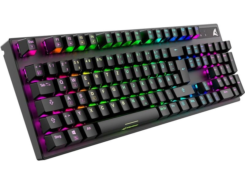 Sharkoon Gaming-Tastatur SKILLER SGK20 Red