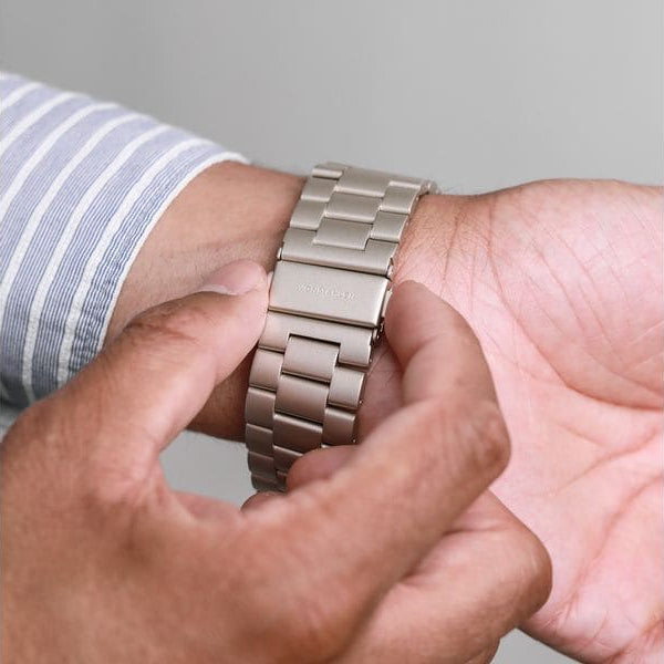 Vonmählen Armband Bracelet2 Apple Watch 40/41/42 mm Champagne