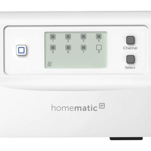 Homematic IP Fussbodenheizungscontroller 8-fach, motorisch, 230 V AC 340m