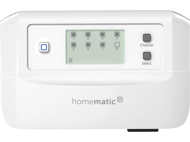 Homematic IP Fussbodenheizungscontroller 8-fach, motorisch, 230 V AC 340m