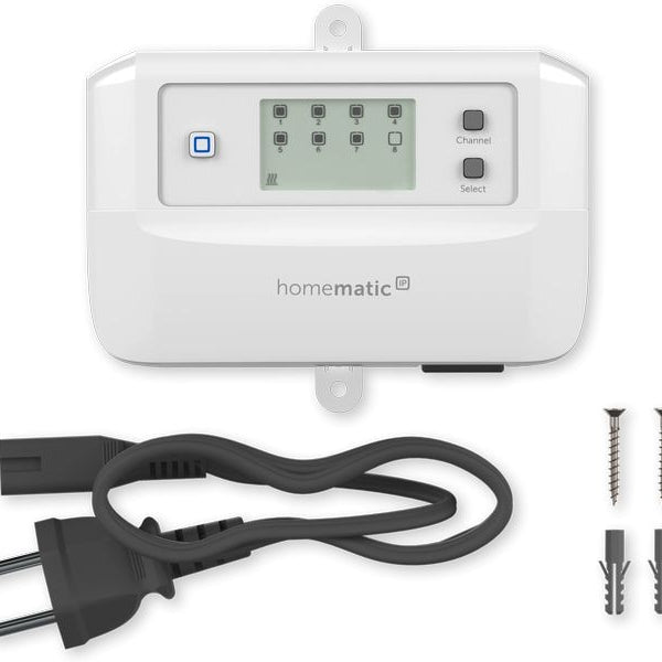 Homematic IP Fussbodenheizungscontroller 8-fach, motorisch, 230 V AC 340m