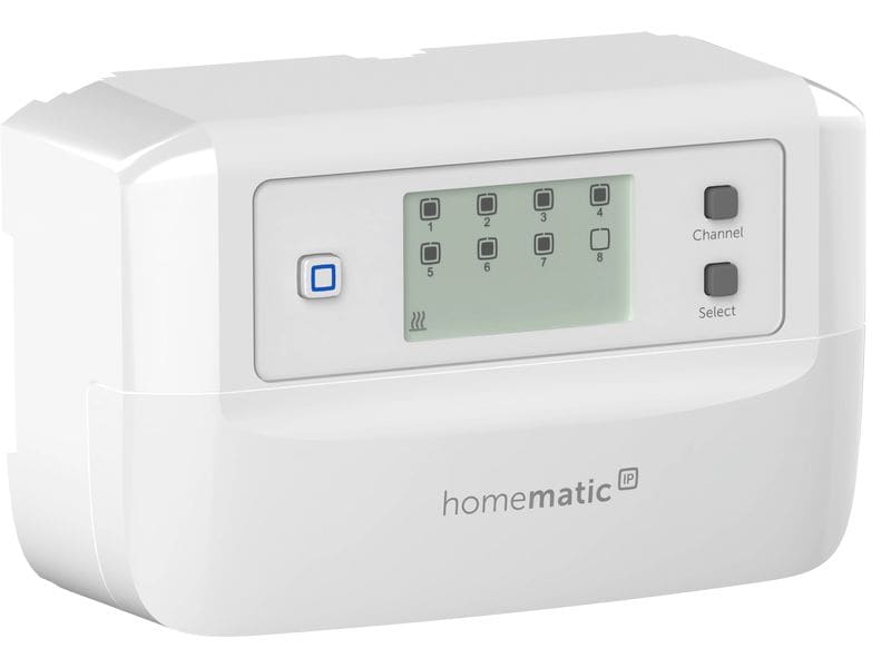 Homematic IP Fussbodenheizungscontroller 8-fach, motorisch, 230 V AC 340m