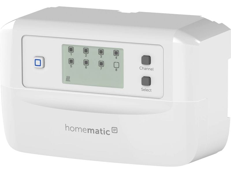Homematic IP Fussbodenheizungscontroller 8-fach, motorisch, 230 V AC 340m