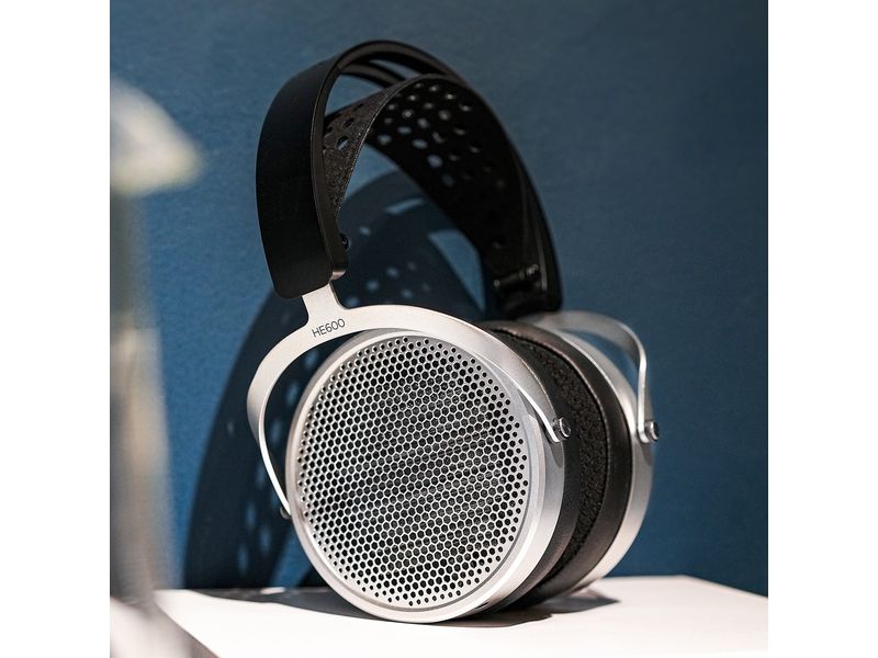 Hifiman Over-Ear-Kopfhörer HE600 Schwarz; Silber