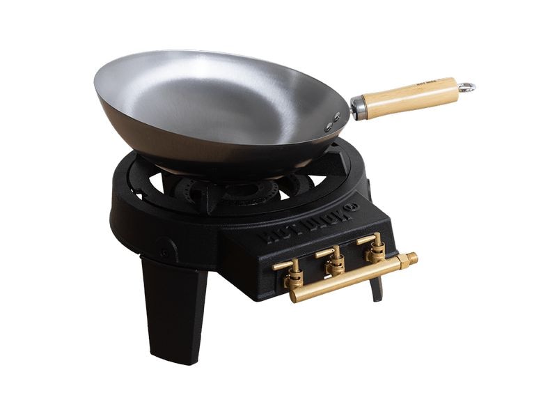 Hot Wok Pro 12 kW + regulator & wok Hochleistungs-Wok-Set