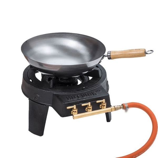 Hot Wok Original 7 kW + Regler & Wok Hochleistungs-Wok-Set