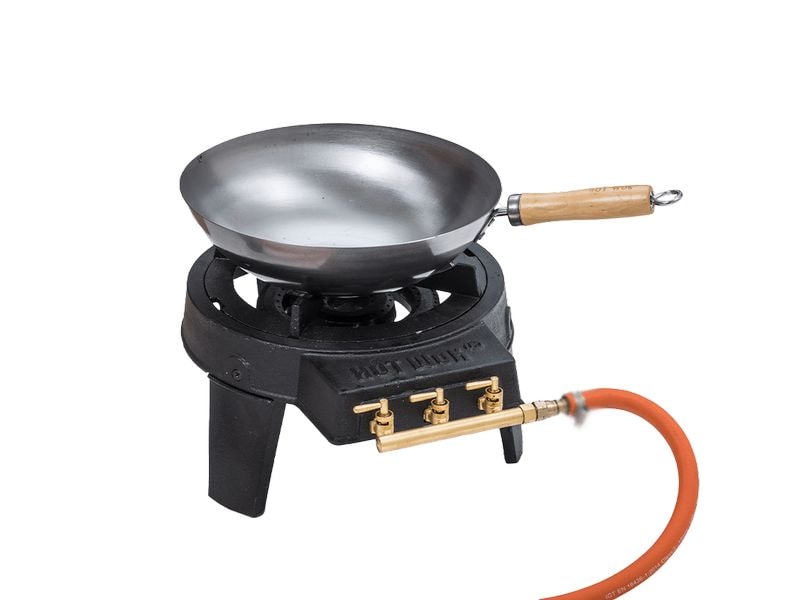 Hot Wok Original 7 kW + Regler & Wok Hochleistungs-Wok-Set