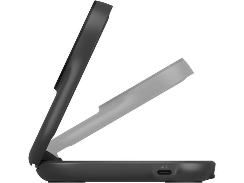 Belkin Wireless Charger UltraCharge 2in1 rund, Schwarz