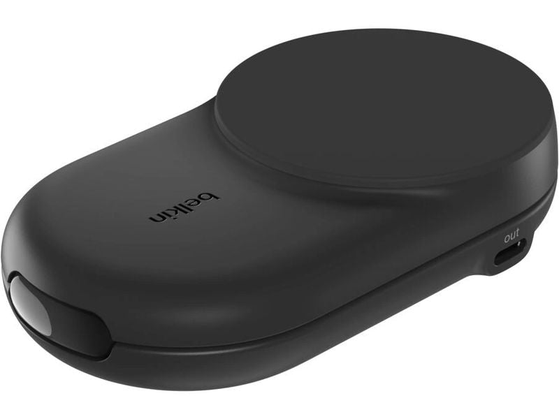 Belkin Wireless Charger UltraCharge 2in1 rund, Schwarz