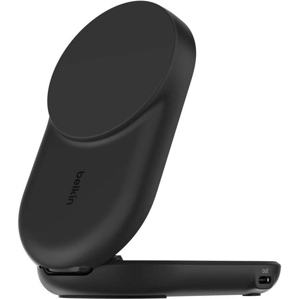 Belkin Wireless Charger UltraCharge 2in1 rund, Schwarz