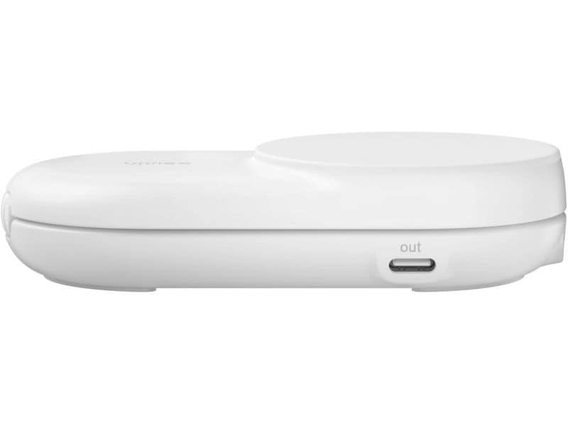 Belkin Wireless Charger UltraCharge 2in1 rund, Weiss